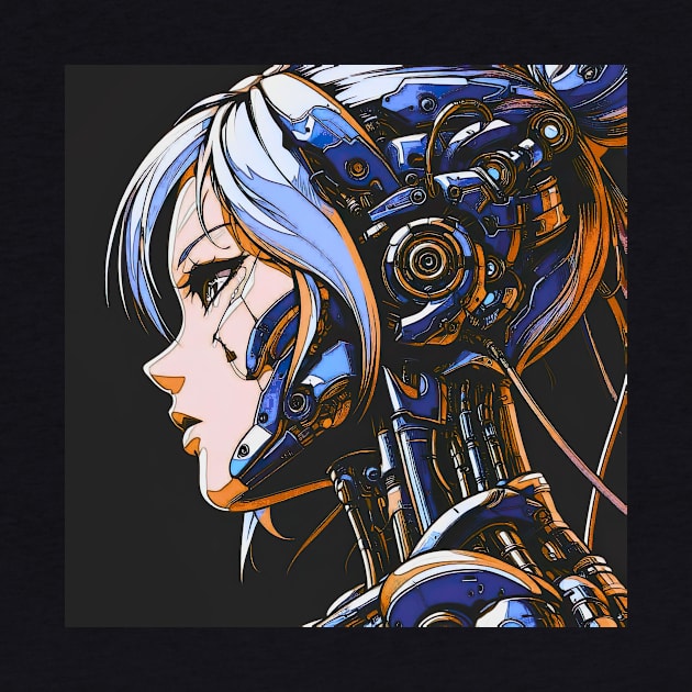 Cyborg Woman by Cyber Prints